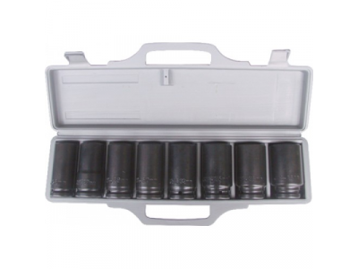 Набор ударных головок глубоких 3/4" 8пр. 24-38мм