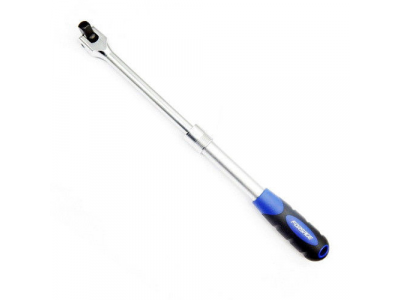 1/2" Вороток шарнирный телескопический с резиновой ручкой