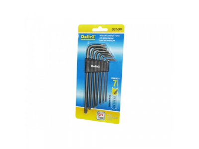 Набор Г-образных торксов "DOLLEX" (7 шт)