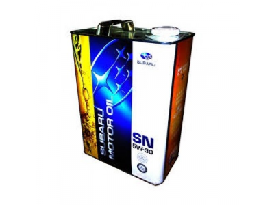 SUBARU 5W-30 SN (4л) масло моторное для бензиновых двигателей