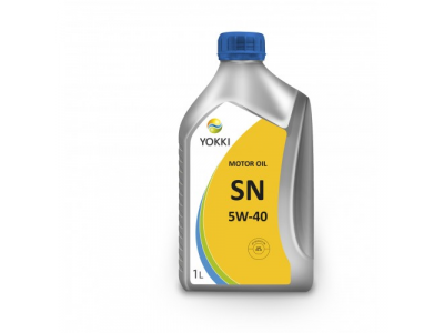 YOKKI SAE 5W40 API SN/CF (SS) 1л (п/синт)