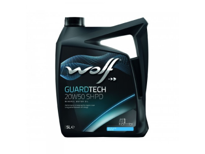 Моторное масло WOLF GUARDTECH 20W50 SHPD 5L