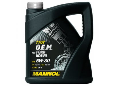 MANNOL 7707 O.E.M. 5W-30 for Ford Volvo 4L
