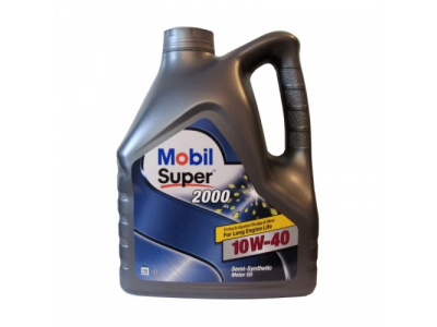 Моторное масло Mobil Super 2000 10W40, 4л