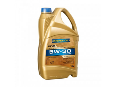 Моторное масло Ravenol FDS 5W30, 4л