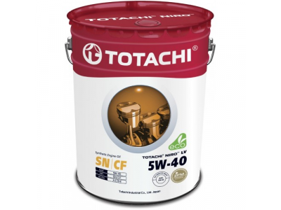Масло моторное TOTACHI NIRO LV SN/CF Synthetic 5W-40 19л