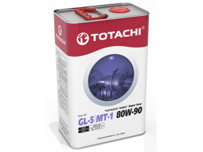 Масло трансмиссионное TOTACHI NIRO Super Gear минерал. GL-5/MT-1 80W-90 3,47 кг/4л