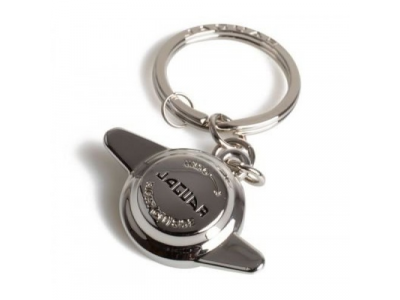 Брелок Jaguar Spinner Keyring - Silver
