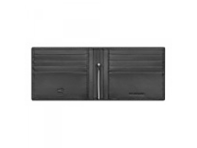 Кожаный кошелек Mercedes-Benz Wallet, Calfskin, RFID, Black