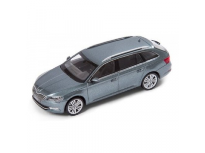 Модель автомобиля Skoda Superb Combi III, 1:43 scale, Metal Grey