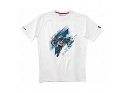 Мужская футболка BMW Motorrad T-shirt Men, G 310 GS, White