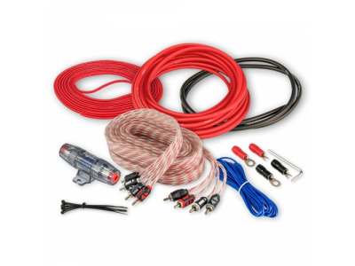 Комплект кабелей для подключения 4-канального усилителя, 10 AWG Aura AMP-2410