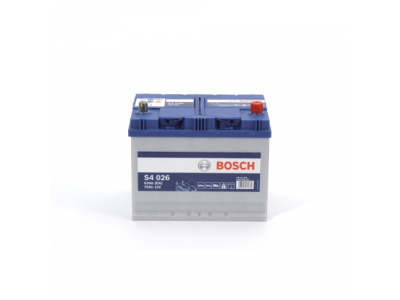 Аккумулятор BOSCH S4 - 12 Volt, 70Ah 630A 261x175x220