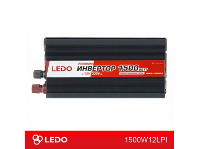 Инвертор 12V-220V 1500W LEDO PREMIUM