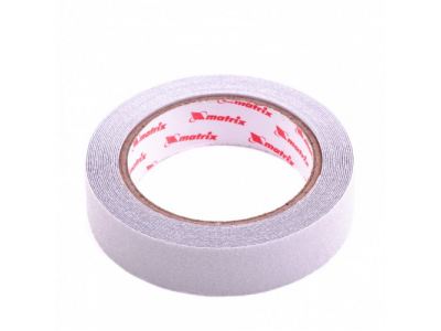Лента клейкая противоскользящая, прозрачная 25 мм x 5 м Matrix