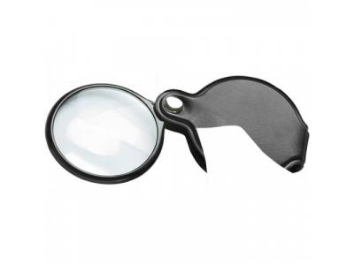 Лупа 2.5-кратная, D 50 мм, складная карманная SPARTA