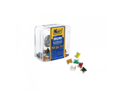 Набор предохранителей (серия MICRO 50шт) пласт.кор