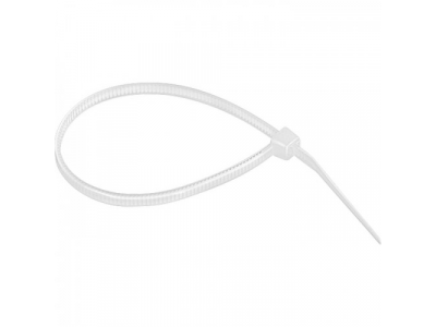 Хомуты, 300 х 3,6 мм, пластиковые, белые, 100 шт.// СИБРТЕХ