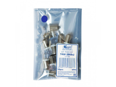 Светодиодная лампа T4W (BA9s) 12v blue