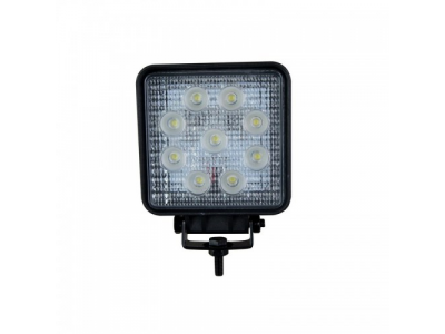 Фара светодиодная 2200Лм, 27Вт/9-32В (9*3Вт Epistar) IP67 ДхШхВ- 110x62x135мм, ближний свет