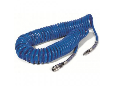 Шланг GAV спиральный полиуретановый SPR 8х12мм 4м (Быстросъём)