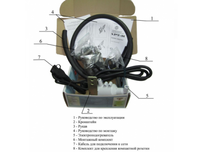 Электроподогреватель "Старт-М ГАЗель, Соболь с двигателем ЗМЗ-40524 ( ЕВРО-3) (1,5 кВт)"